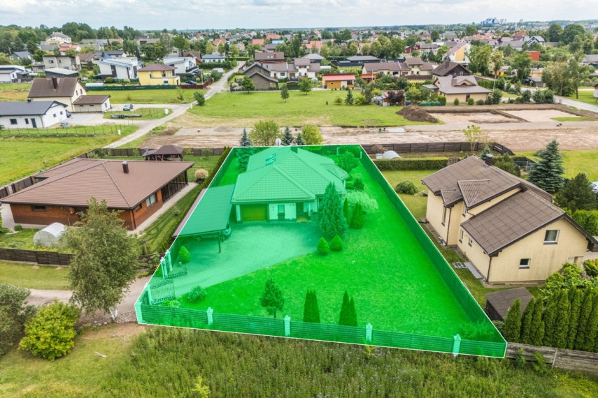 Parduodamas namas Spindulių g., Jakų k., Klaipėdos r. sav., 177.44 m2 ploto, 1 aukštai 43