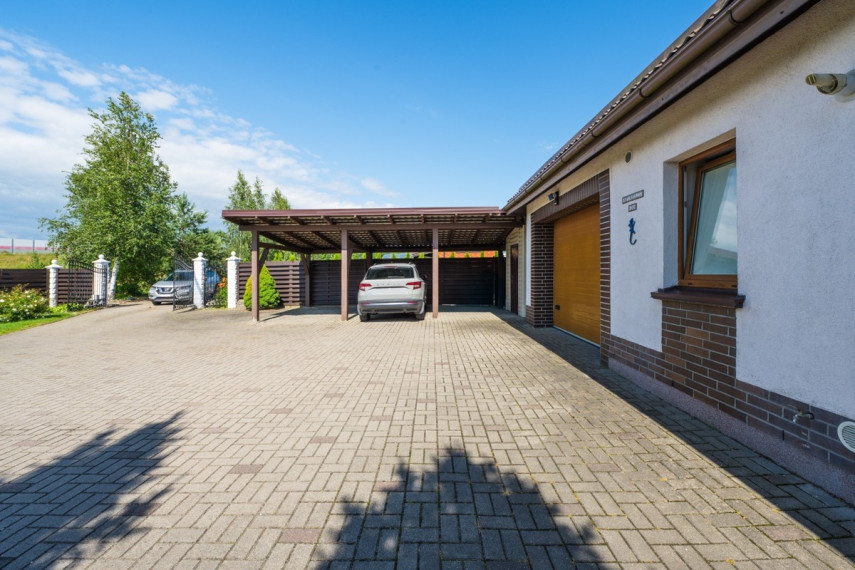 Parduodamas namas Spindulių g., Jakų k., Klaipėdos r. sav., 177.44 m2 ploto, 1 aukštai 48