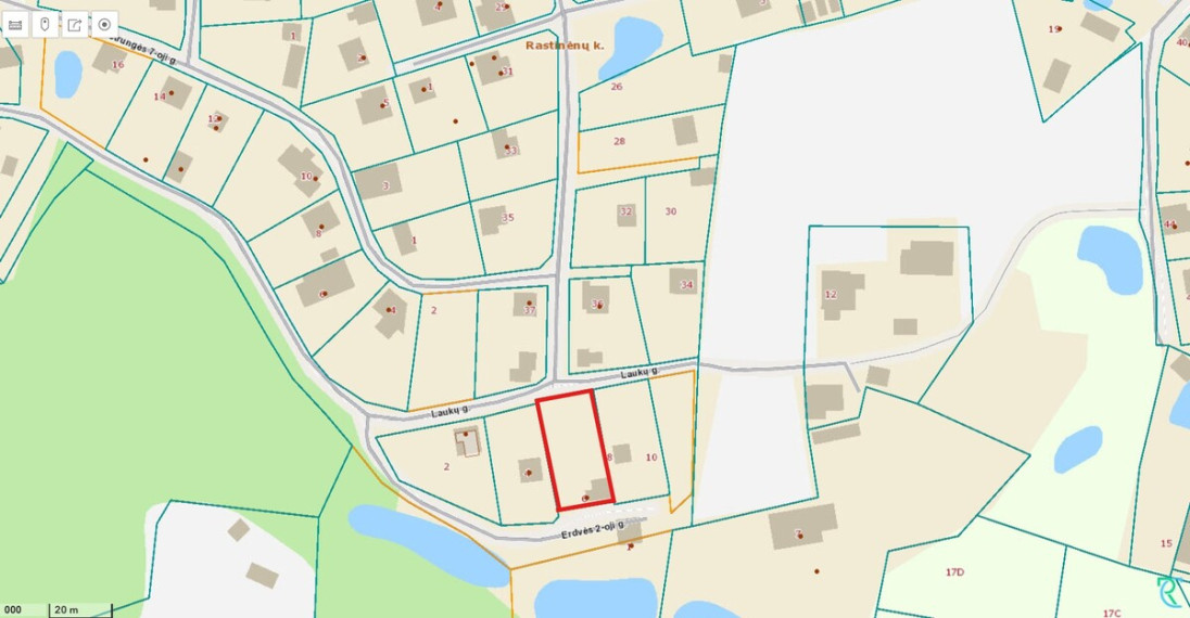 Parduodamas namas Rastinėnų k., Vilniaus r. sav., 50 m2 ploto, 1 aukštai 15