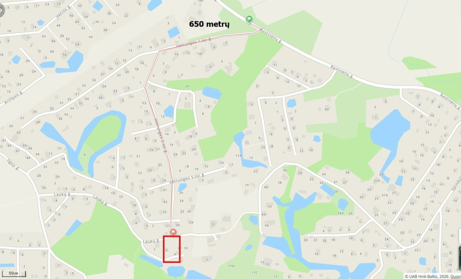 Parduodamas namas Rastinėnų k., Vilniaus r. sav., 50 m2 ploto, 1 aukštai 16