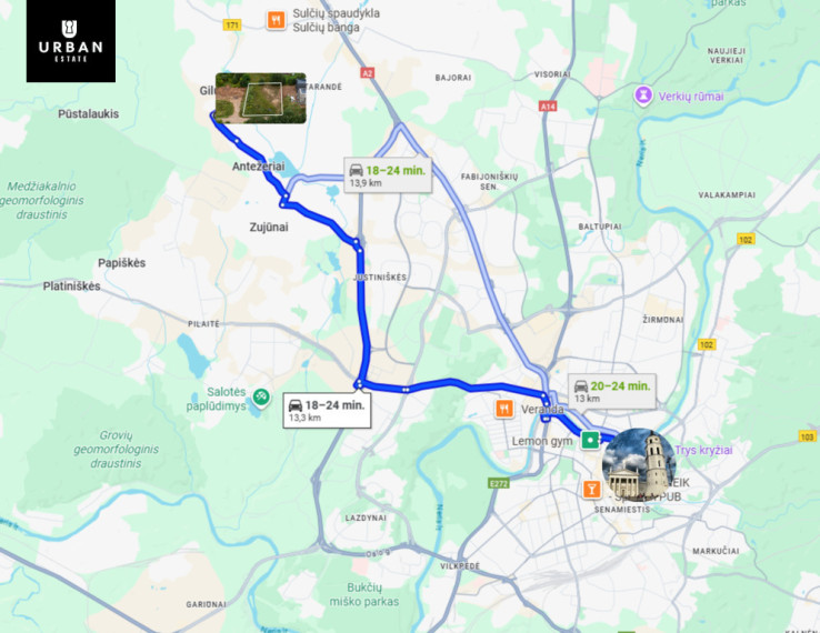 Parduodamas sklypas Piliarožių g., Gilužių k., 10.36 a ploto 12