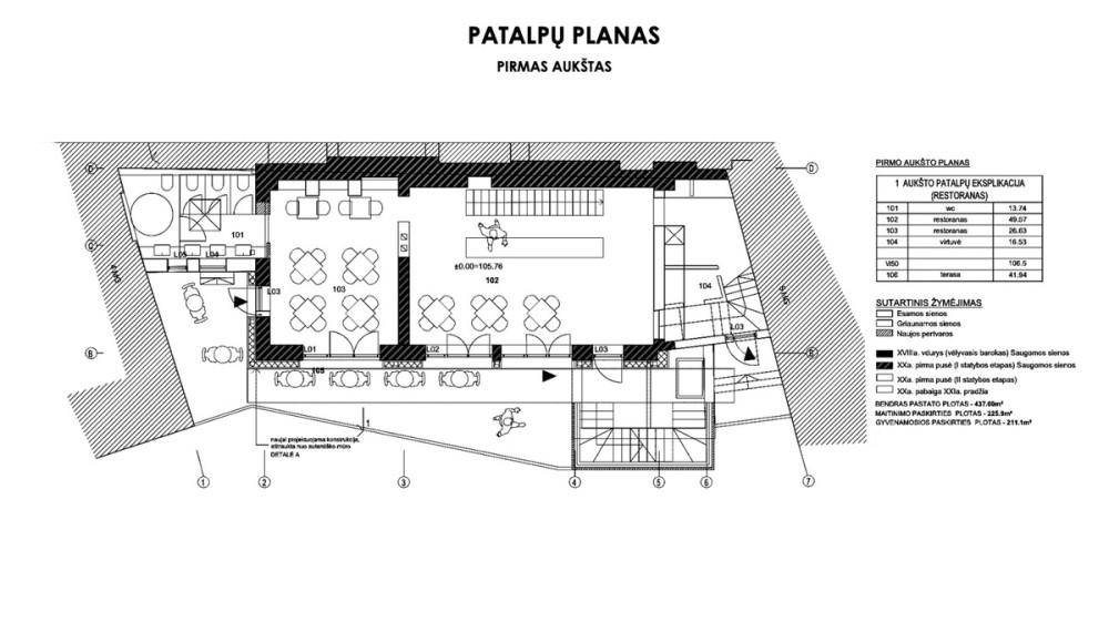 Parduodamos kitos paskirties, maitinimo patalpos Vilniaus g., Senamiestis, Vilniaus m., Vilniaus m. sav., 437 m2 ploto 11