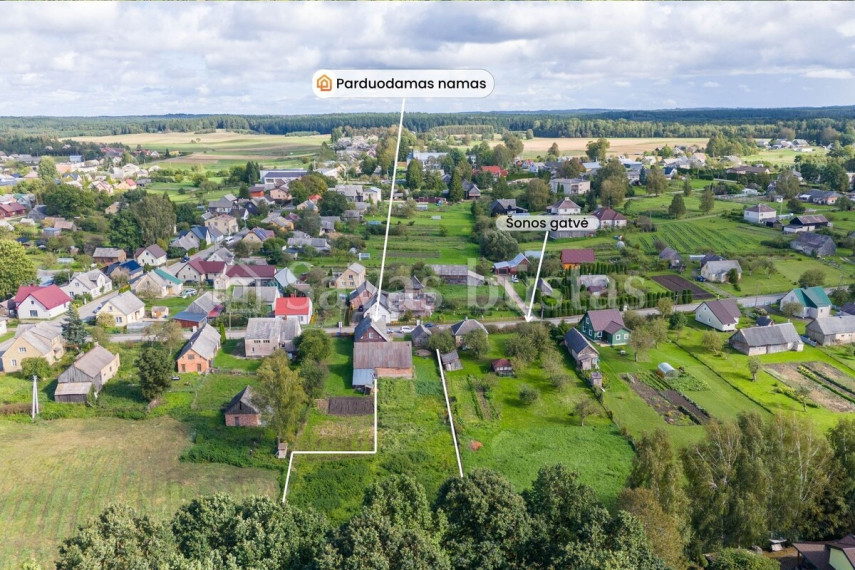 Parduodamas butas Šonos g., Šaukėnų mstl., Kelmės r. sav., 64.84 m2 ploto, 2 kambariai 20