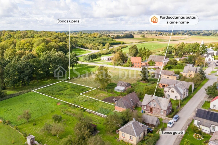 Parduodamas butas Šonos g., Šaukėnų mstl., Kelmės r. sav., 64.84 m2 ploto, 2 kambariai 22