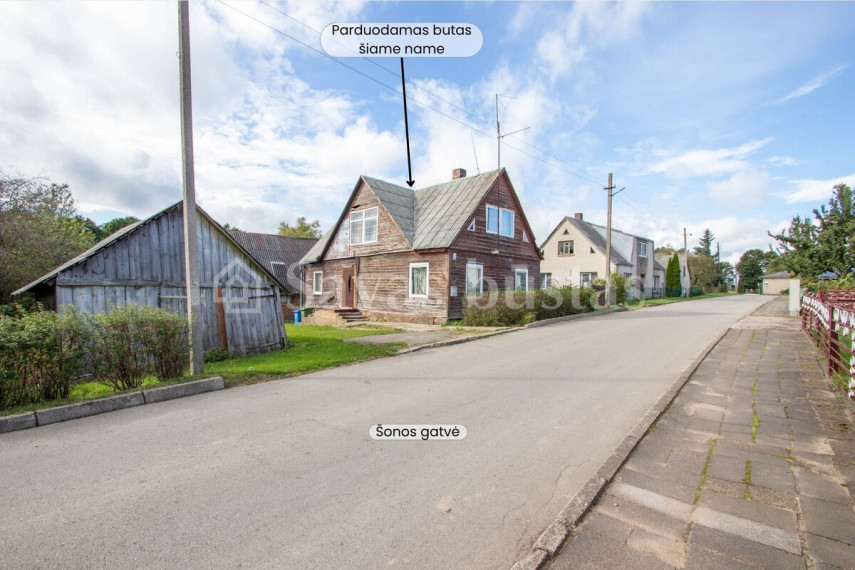 Parduodamas namas Šaukėnų mstl., Kelmės r. sav., 64.84 m2 ploto, 2 aukštai 14