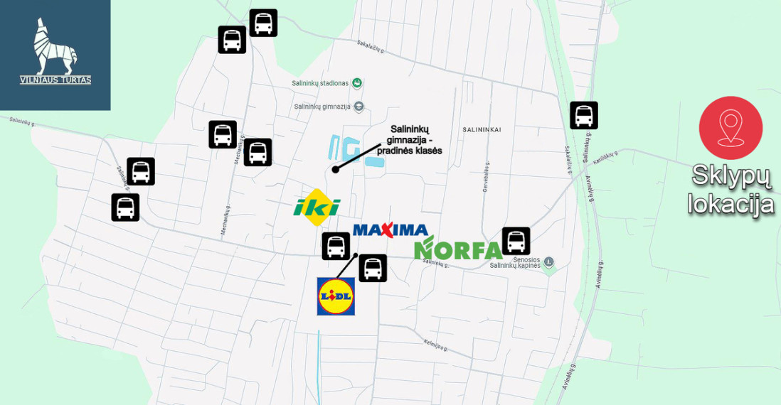 Parduodamas kitos paskirties sklypas Meilės Lukšienės g., Salininkai, Vilniaus m., Vilniaus m. sav., 10 a ploto 13