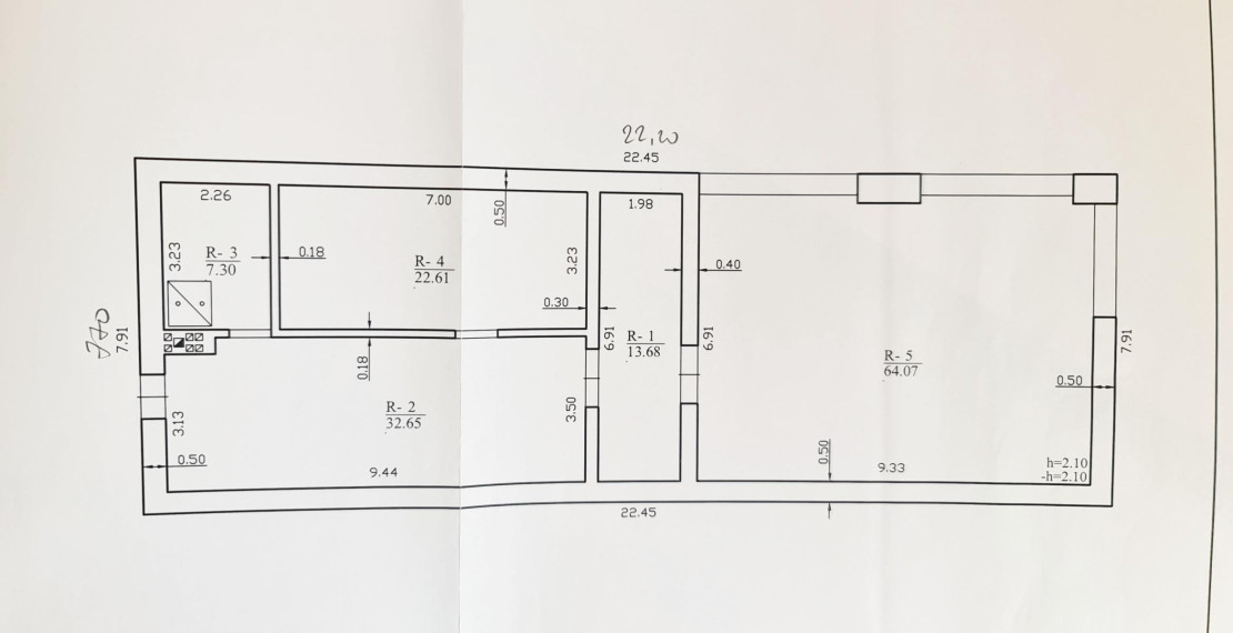 Parduodamos patalpos Piliakalnio g., Šilėnų k., Šiaulių r. sav., 368.41 m² ploto 26