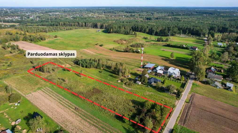 Parduodamas  sklypas Aukštoji g., Karklėnų k., Vilniaus r. sav., 76 a ploto 2