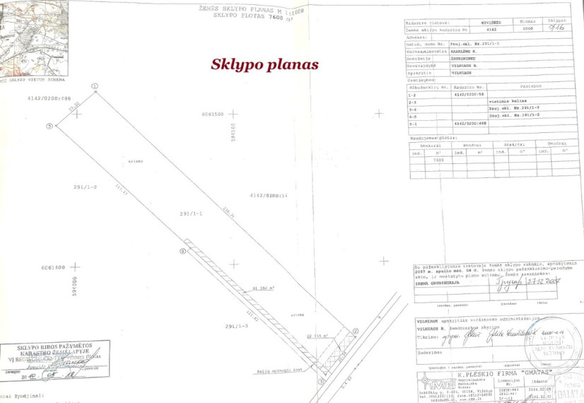 Parduodamas  sklypas Aukštoji g., Karklėnų k., Vilniaus r. sav., 76 a ploto 7