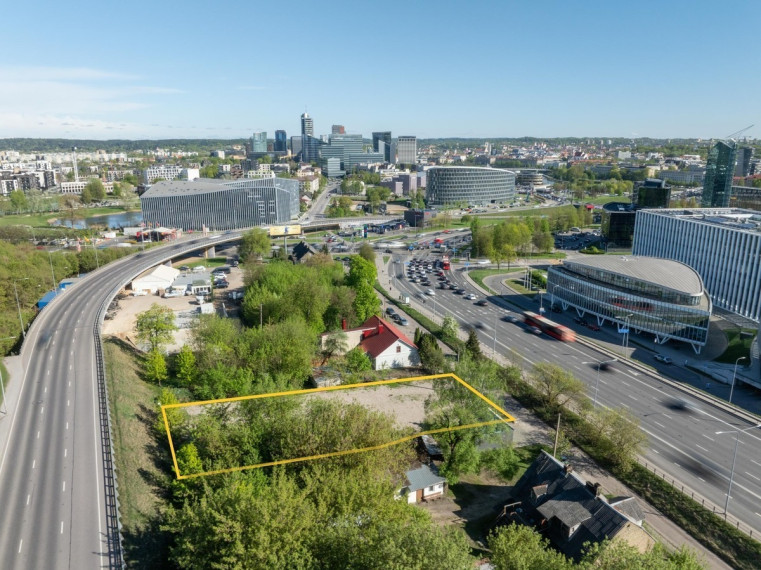 Nuomojamas  sklypas Ukmergės g., Šnipiškės, Vilniaus m., Vilniaus m. sav., 12.7 a ploto 1