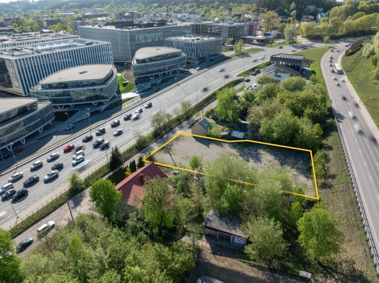 Nuomojamas  sklypas Ukmergės g., Šnipiškės, Vilniaus m., Vilniaus m. sav., 12.7 a ploto 3
