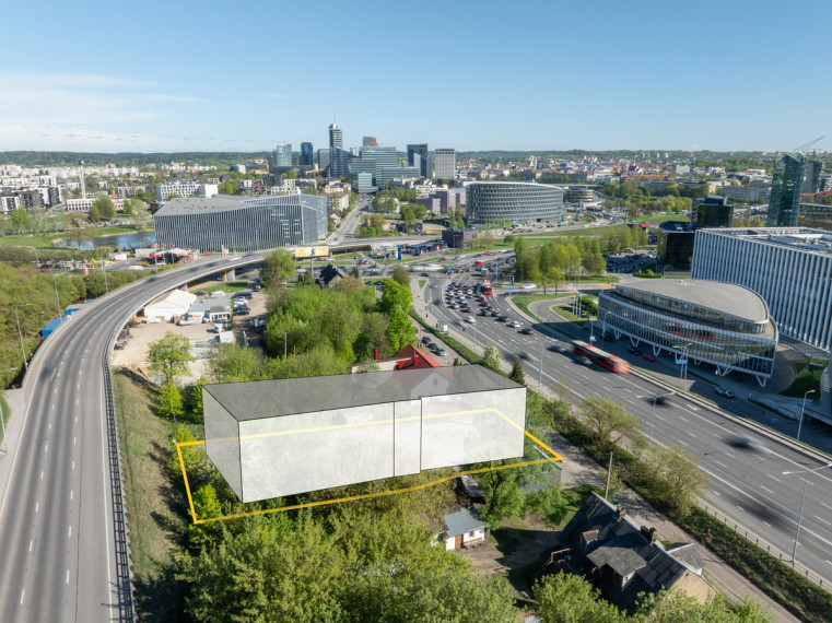 Nuomojamas  sklypas Ukmergės g., Šnipiškės, Vilniaus m., Vilniaus m. sav., 12.7 a ploto 12