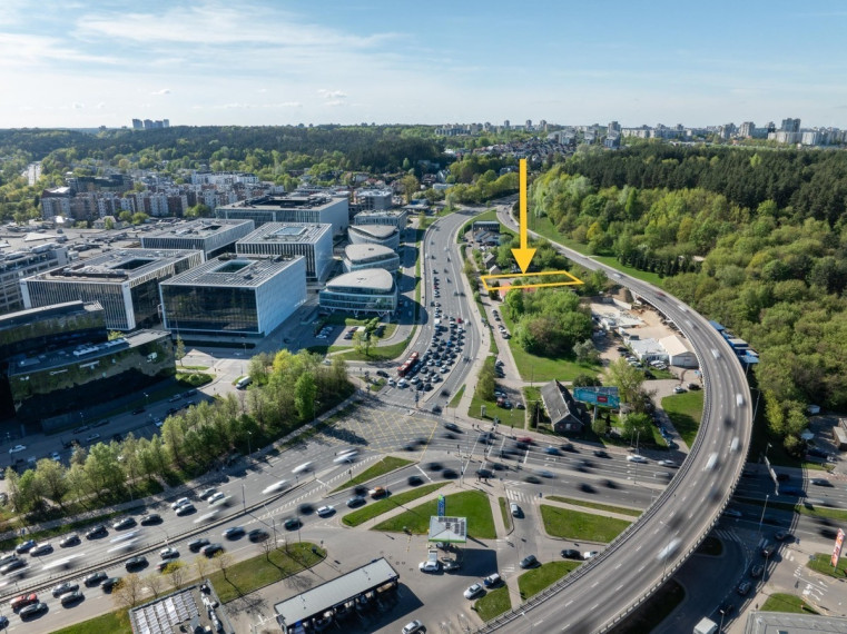Nuomojamas  sklypas Ukmergės g., Šnipiškės, Vilniaus m., Vilniaus m. sav., 12.7 a ploto 15