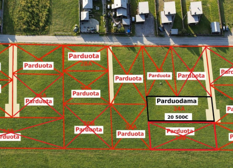 Parduodamas sklypas Smėlio g., Kiauleikių k., Kretingos r. sav., 12.30 a ploto Parduodamas sklypas Smėlio g., Kiauleikių k., Kretingos r. sav., 12.30 a ploto