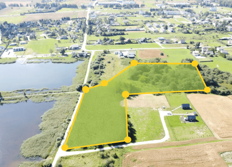 Parduodamas sklypas Vydmantų k., Kretingos r. sav., 217 a ploto