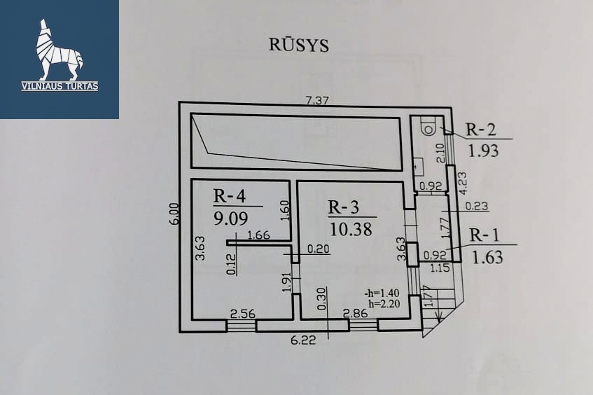 Parduodamas namas Sakališkių g., Balsiai, Vilniaus m., Vilniaus m. sav., 72.63 m2 ploto, 2 aukštai 37