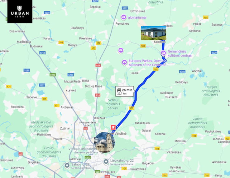 Parduodamas namas Uosių g., Mažųjų Kabiškių k., 168.25 kv.m ploto 32