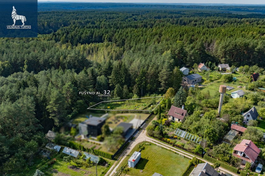 Parduodamas  sklypas Pušyno al., Rastinėnų k., Vilniaus r. sav., 12 a ploto 3