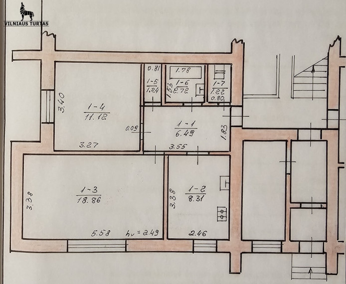 Nuomojamas butas Liepų g., Molėtų m., Molėtų r. sav., 50 m2 ploto, 2 kambariai 13
