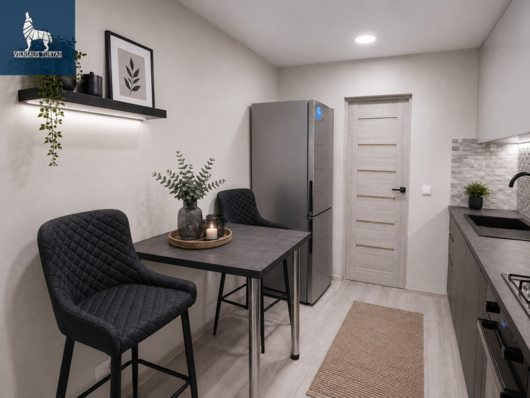Nuomojamas butas Liepų g., Molėtų m., Molėtų r. sav., 50 m2 ploto, 2 kambariai 3