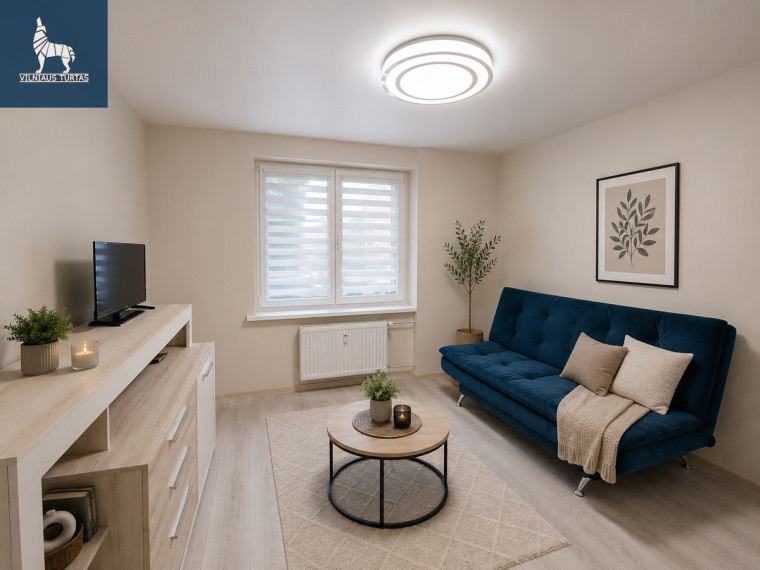Nuomojamas butas Liepų g., Molėtų m., Molėtų r. sav., 50 m2 ploto, 2 kambariai 6