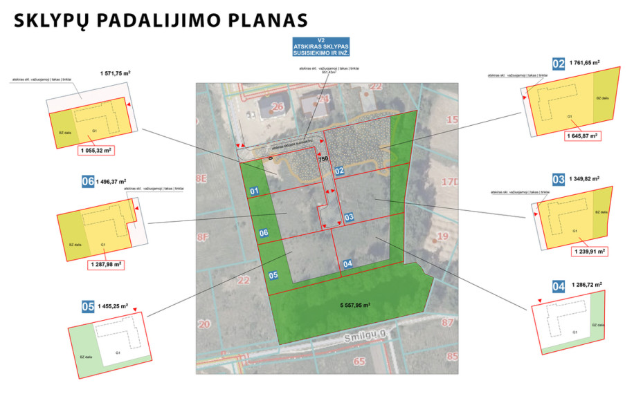 Parduodamas sklypas Žiburių g., Avižienių k., 120 a ploto 12