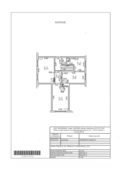 Parduodamas butas A. Jaroševičiaus g., Naujininkai, Vilniaus m., Vilniaus m. sav., 15.89 m² ploto 1 kambarys 7