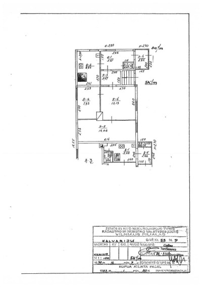 Parduodamas butas Kalvarijų g., Šnipiškės, Vilniaus m., Vilniaus m. sav., 56.48 m² ploto 3 kambariai 16