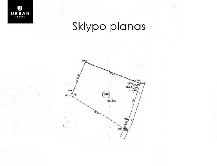 Parduodamas sklypas Lazdynų g., Vosyliukų k., 8.04 a ploto 5