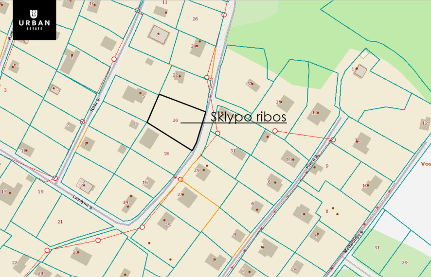Parduodamas sklypas Lazdynų g., Vosyliukų k., 8.04 a ploto 6
