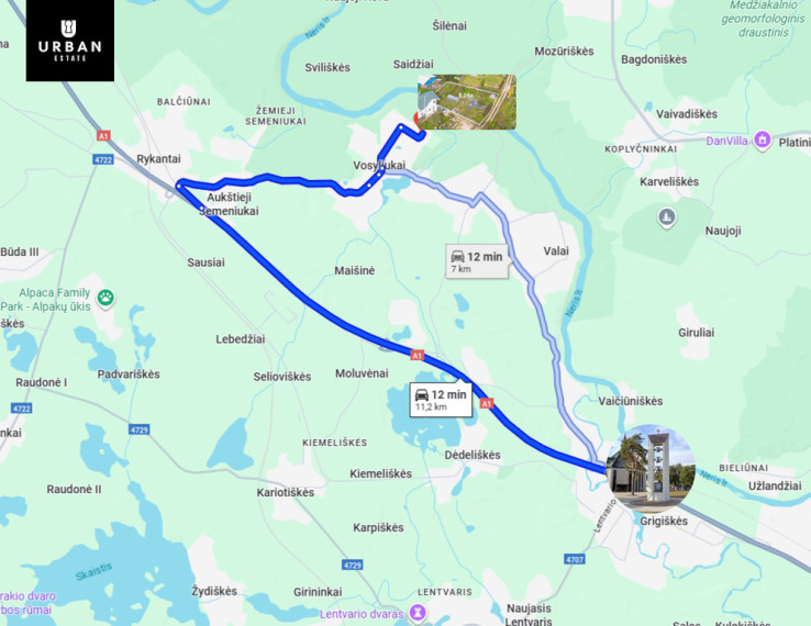 Parduodamas sklypas Lazdynų g., Vosyliukų k., 8.04 a ploto 7
