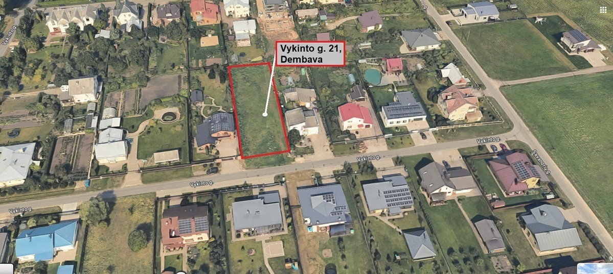 Parduodamas kitos paskirties sklypas Vykinto g., Dembavos k., Panevėžio r. sav., 14.99 a ploto 1