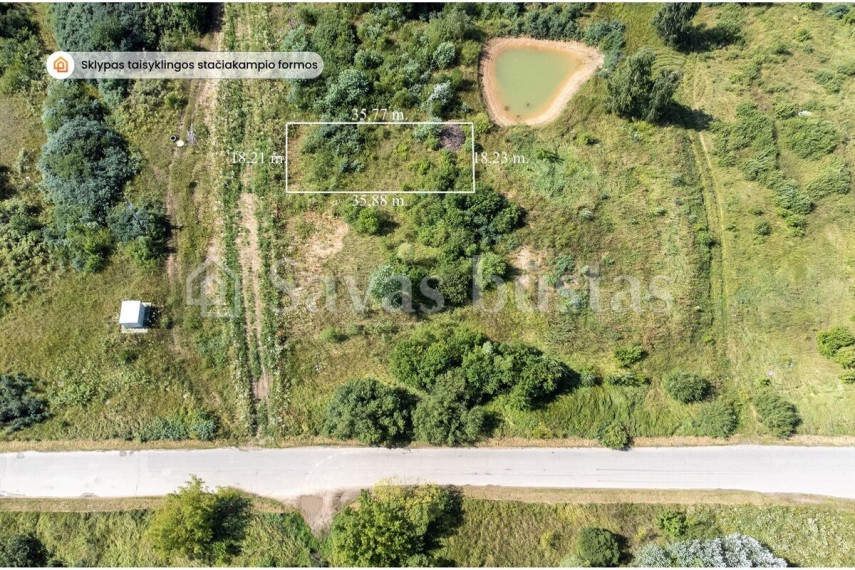 Parduodamas  sklypas Kniaudiškių g., Panevėžio m., Panevėžio m. sav., 6.45 a ploto 2