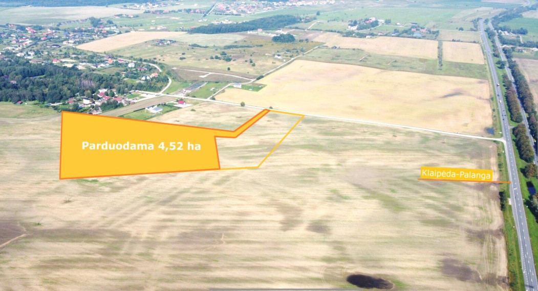 Parduodamas sklypas Kunkių g., Dargužių k., Klaipėdos r. sav., 452 a ploto 1