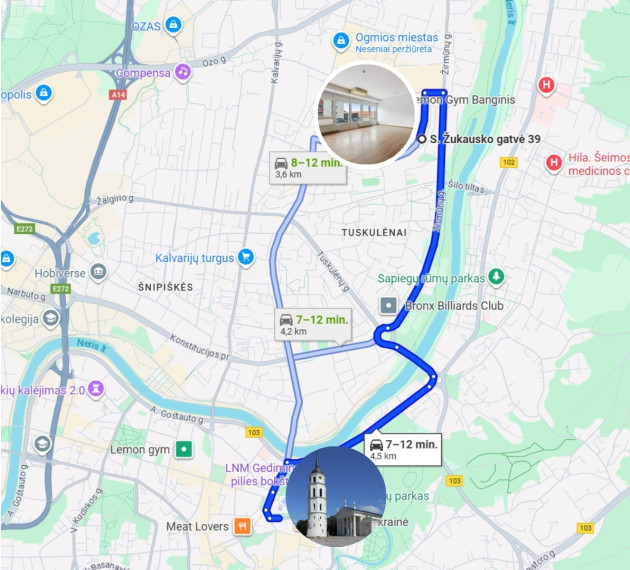 Parduodamos administracinės, paslaugų, prekybos patalpos S. Žukausko g., Šiaurės miestelis, Vilniaus m., Vilniaus m. sav., 127.11 m2 ploto 28