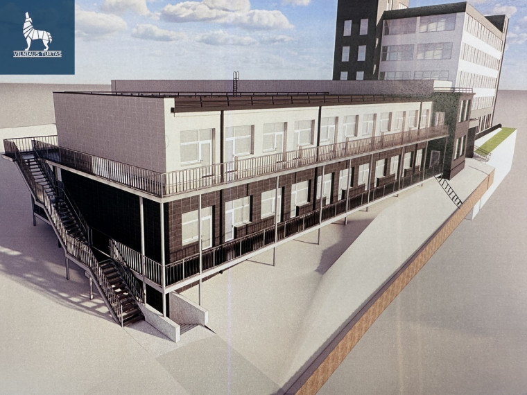 Parduodamas butas Laisvės pr. , Šeškinė, Vilniaus m., Vilniaus m. sav., 25.5 m2 ploto, 2 kambariai 1