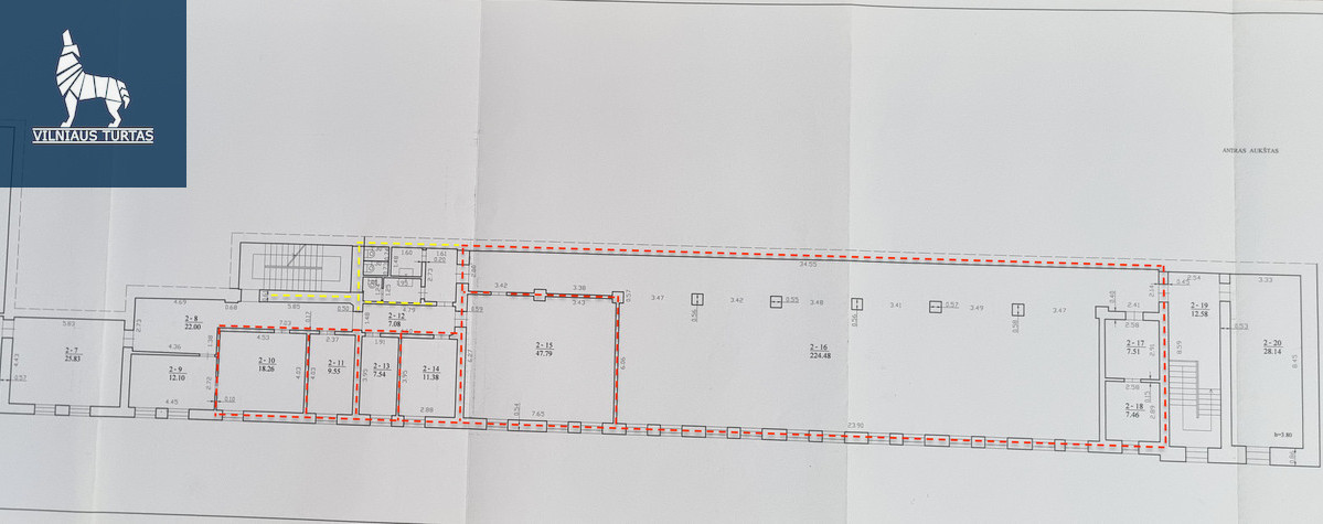 Nuomojamos administracinės, gamybinės, kitos paskirties, sandėliavimo patalpos Vilkpėdė, Vilniaus m., Vilniaus m. sav., 333.97 m2 ploto 20
