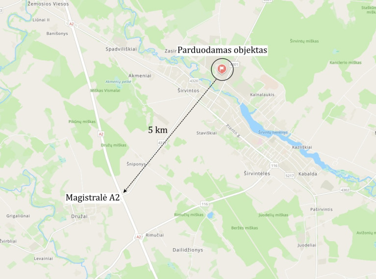 Parduodamos gamybinės, sandėliavimo patalpos Kalnalaukio g., Širvintų m., Širvintų r. sav., 1053.3 m2 ploto 34