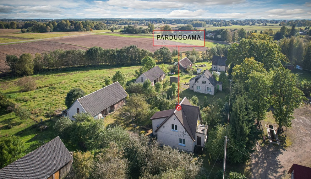 Parduodamas namas Saulėtekio g., Virgainių k., Raseinių r. sav., 173.94 m2 ploto, 2 aukštai 1