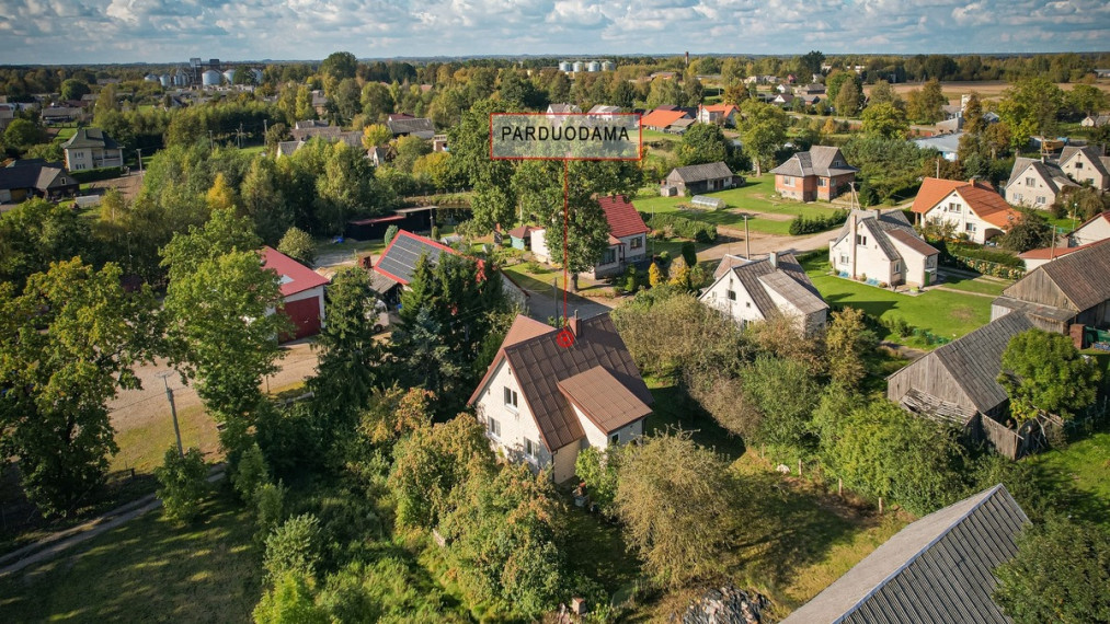 Parduodamas namas Saulėtekio g., Virgainių k., Raseinių r. sav., 173.94 m2 ploto, 2 aukštai 2
