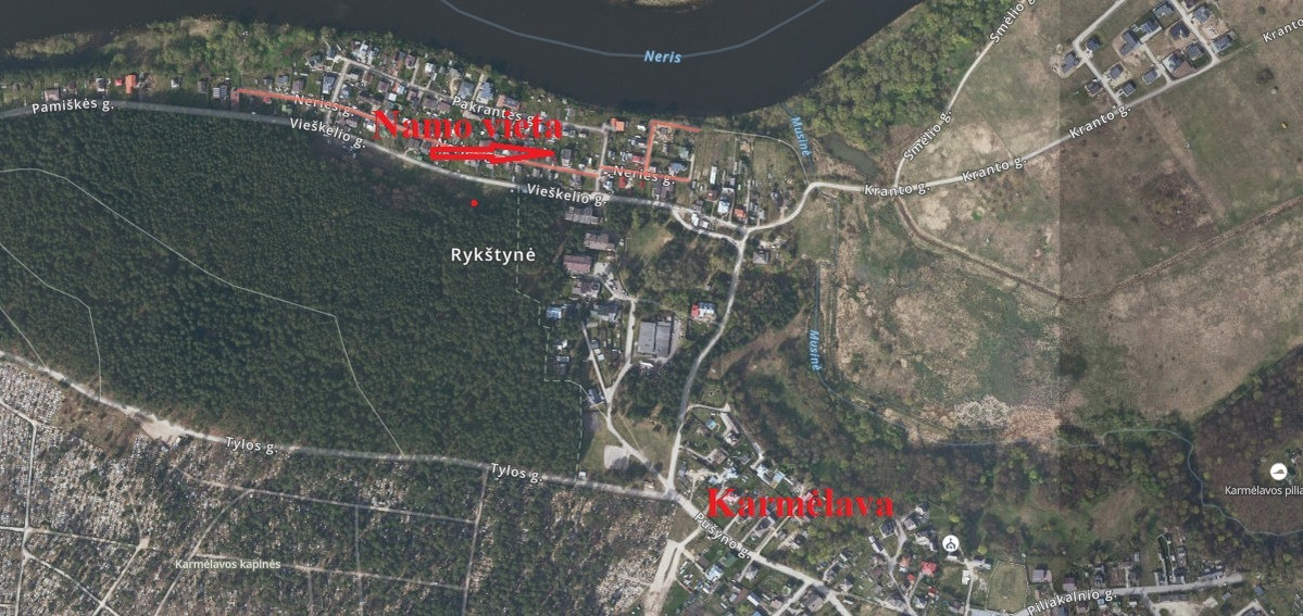 Parduodamas namas Neries g., Rykštynės k., Kauno r. sav., 105.92 m2 ploto, 2 aukštai 13