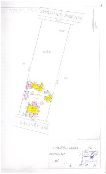 Parduodamas namas Laisvės g., Nemakščių mstl., Raseinių r. sav., 62.1 m² ploto 3 kambariai 13
