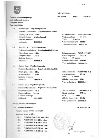 Parduodamas namas Laisvės g., Nemakščių mstl., Raseinių r. sav., 62.1 m² ploto 3 kambariai 15