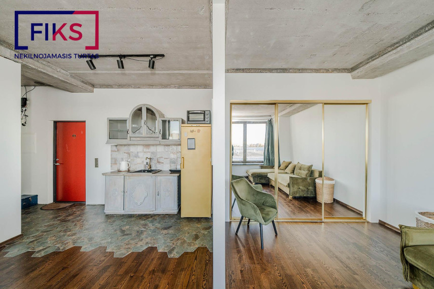 Parduodamas butas Skuodo g., Ž. Šančiai, Kauno m., Kauno m. sav., 35.25 m² ploto 2 kambariai 6
