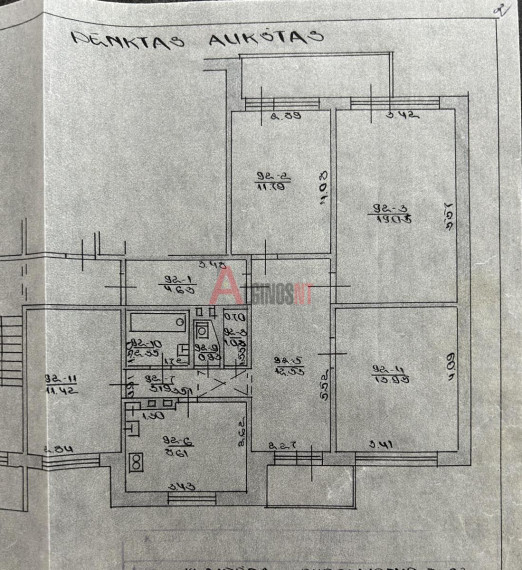 Parduodamas butas Budelkiemio g., Bandužiai, Klaipėdos m., Klaipėdos m. sav., 90 m² ploto 4 kambariai 8