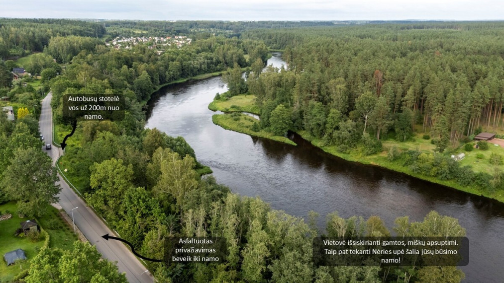 Parduodamas namas Pavasario 1-oji g., Bratoniškių k., Vilniaus r. sav., 193.57 m2 ploto, 2 aukštai 25