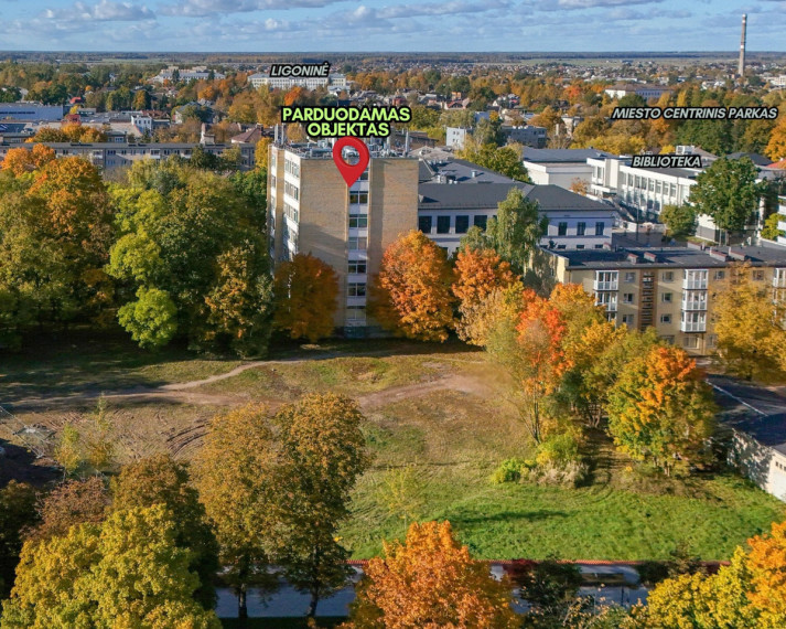 Parduodamos administracinės, gamybinės, kitos paskirties, maitinimo, paslaugų, prekybos, sandėliavimo patalpos Aušros al., Centras, Šiaulių m., Šiaulių m. sav., 1736.16 m2 ploto 3