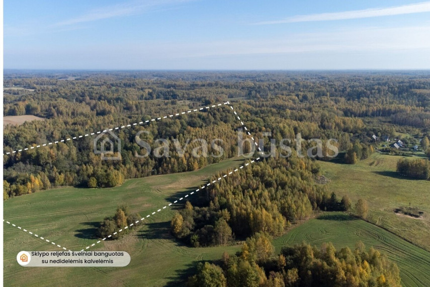Parduodamas  sklypas Šluiniškių k., Vilniaus r. sav., 1135 a ploto 2