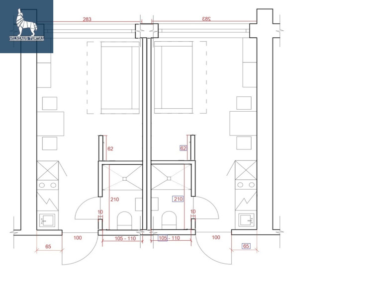 Nuomojamas butas Studentų g., Žvėrynas, Vilniaus m., Vilniaus m. sav., 17.2 m2 ploto, 1 kambariai 2
