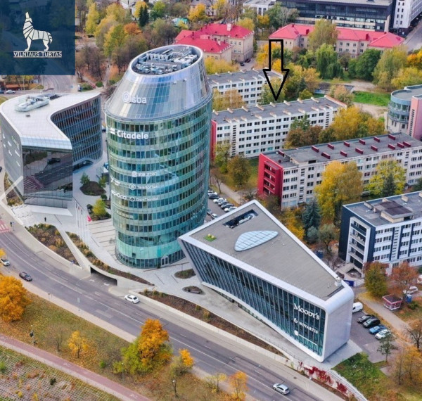 Nuomojamas butas Studentų g., Žvėrynas, Vilniaus m., Vilniaus m. sav., 17.2 m2 ploto, 1 kambariai 16